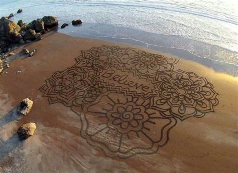 Love this! I miss the ocean ♡ | Beach sand art, Sand art, Beach art