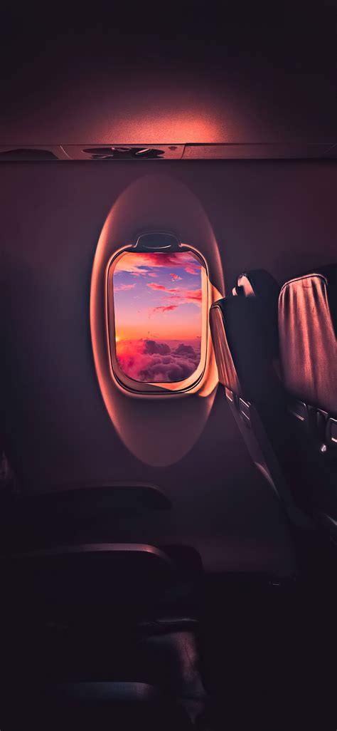 Airplane Window Wallpaper