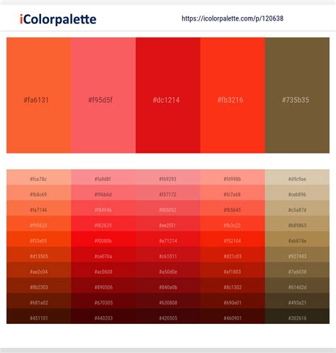 1 Latest Color Schemes with Outrageous Orange And Carnation Color tone ...