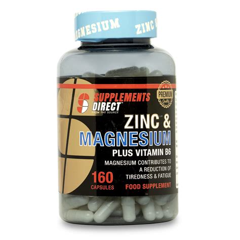 Zinc and Magnesium B6 | Zinc Magnesium | Supplements Direct