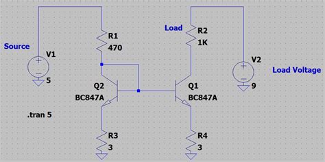 Transistor Current Mirror Circuit