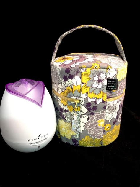 Essential Oil Diffuser Bag Purple and Yellow Flower With 12 | Etsy ...