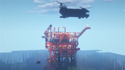 Rust Rust Oil Rig in Minecraft. - Rust Community