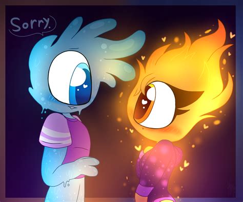 ~Ember and Wade~ {Elemental} by cyrilwolff on DeviantArt