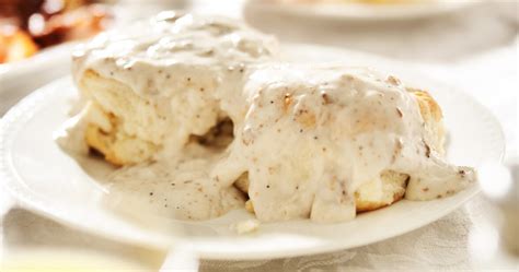 Buttermilk Biscuits with Sausage Gravy | Our State