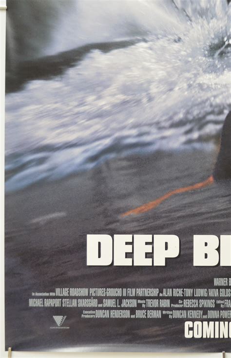 Deep Blue Sea - Original Movie Poster