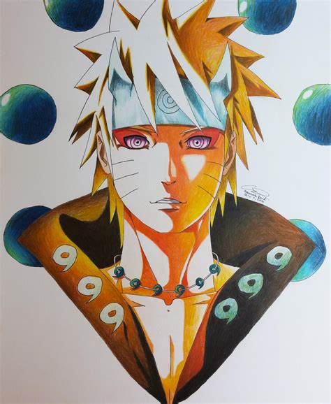 Naruto Uzumaki as Sage of the Six Paths by drawerfun on DeviantArt