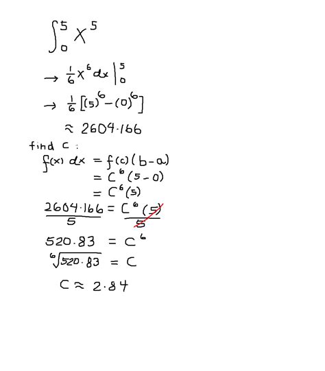 calculus - Mean Value Theorem for Integrals Problem - Mathematics Stack ...