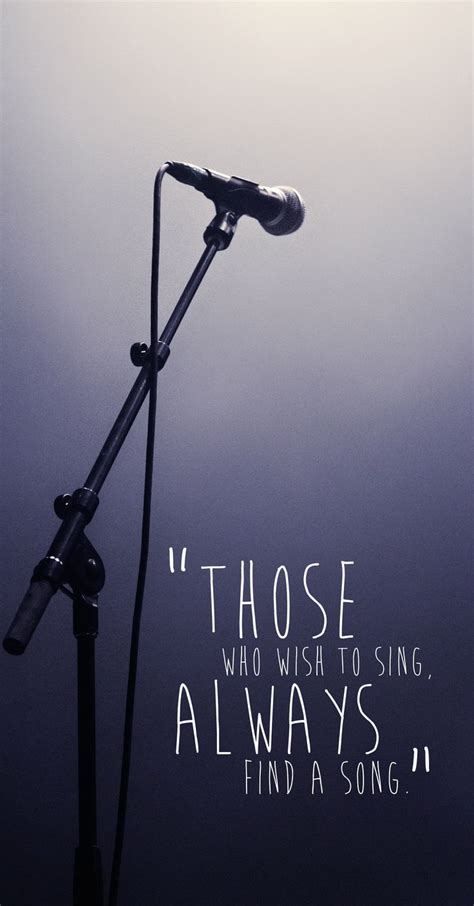 "Those who wish to sing, always find a song." #music #quote | Music ...