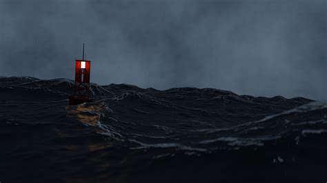 ArtStation - Dark ocean environment