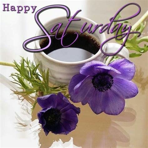 Happy Saturday Morning Purple