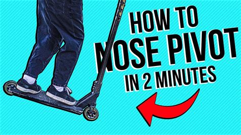 How to NOSE PIVOT | EASY Scooter tricks - YouTube