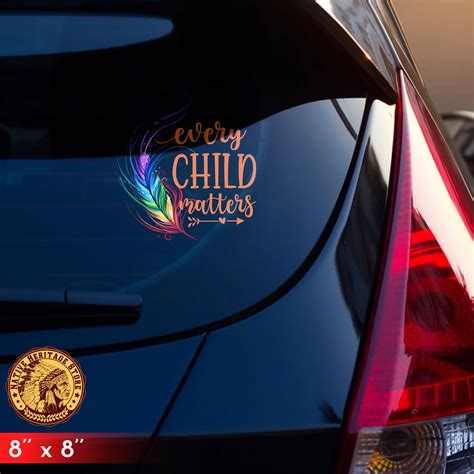 Every Child Matters Decal 0003 - Native Heritage Store