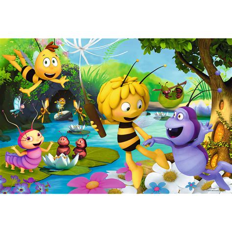 PUZZLE 100 EL. PSZCZÓŁKA MAJA I PRZYJACIELE 16361 - Zabawki Nino - e ...