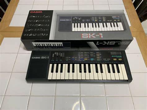 Vintage Casio SK-1 Sampling Synthesizer Keyboard, No Adapter W ...