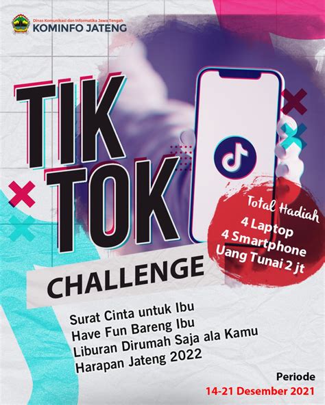 Yuk Ikuti “Tiktok Challenge” Diskominfo Jateng – Pemerintah Provinsi ...