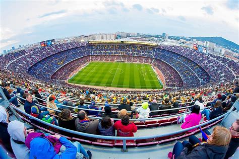 The 10 Largest Sports Stadiums In Europe (2023)