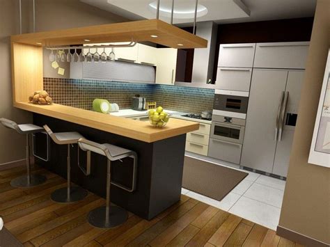 L Shaped Kitchen With Dining Table | Home Design Ideas | Amerikan ...