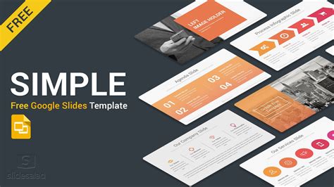 Simple Free Google Slides Presentation Template - SlideSalad