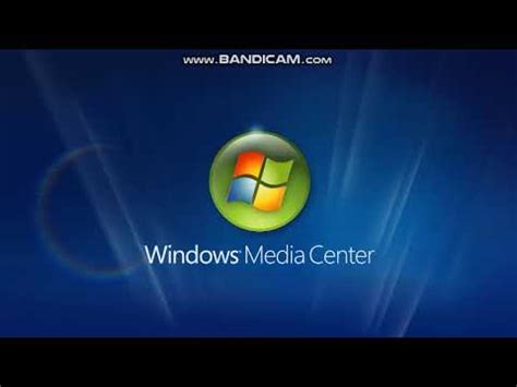 Windows Media Center Logo - YouTube