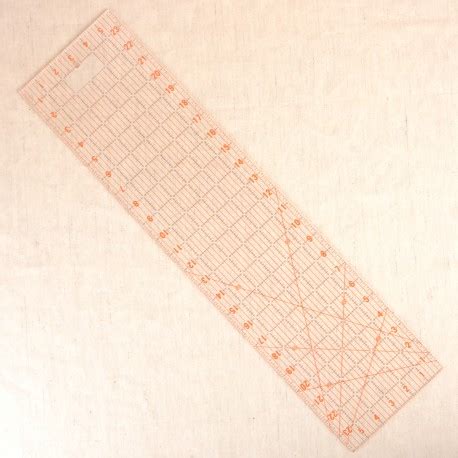 QUILTING RULER 6X24" - Stephanoise mediac