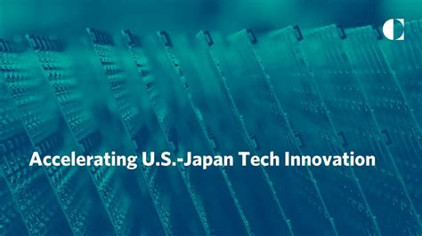 Accelerating U.S.-Japan Tech Innovation - YouTube