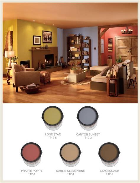 Colorfully, BEHR :: Western Style Decor | Western style decor, Brown ...