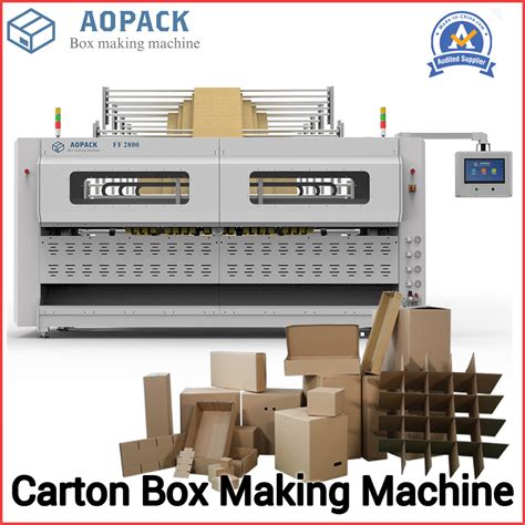 Aopack China Fanfold Corrugated Cardboard Carton Producing Box Making ...