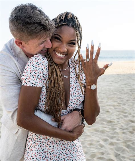 Hunter Woodhall and Tara Davis Get Engaged During Mexican Getaway