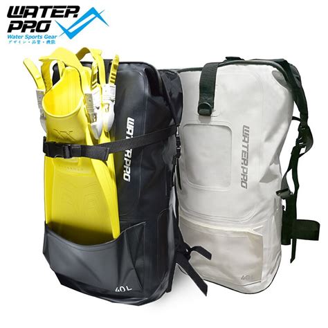 Water Pro Printed 40L Dry Bag Waterproof Bag DIving Fins Bag Adjustable ...