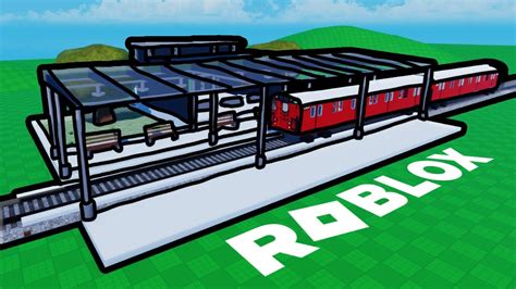 Building My Own TRAIN STATION in Roblox - YouTube