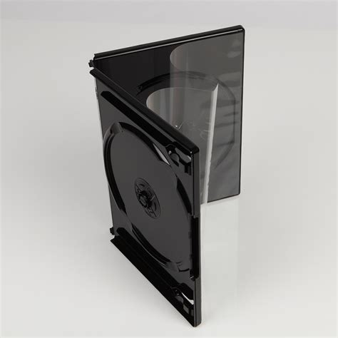 Black Tall Dual CD disk plastic box | Taiwantrade.com