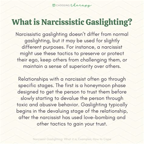 Narcissistic Gaslighting: What It Is, Signs, & How Cope