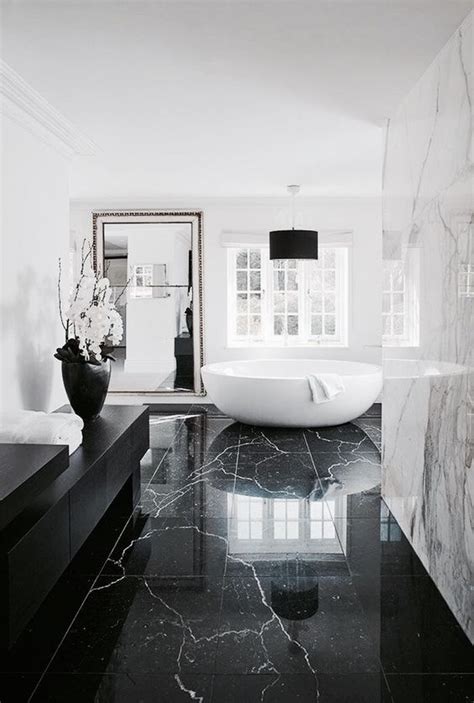 Black Marble Bathroom Floor – Flooring Tips