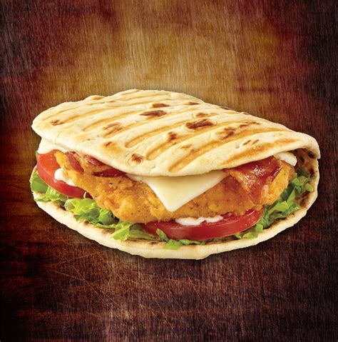 Southern Style Breaded Chicken Foldit® Flatbread Sandwich - Flatoutbread