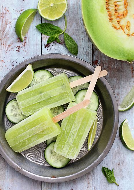 Sasaki Time: Cucumber Honeydew Margarita Popsicle Recipe!