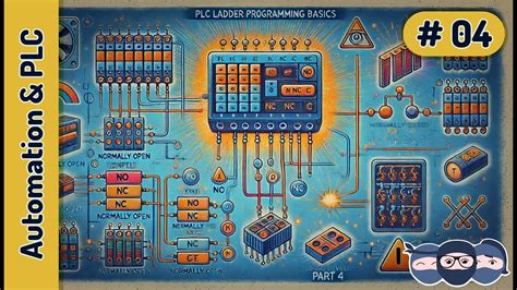 Introduction to PLC Ladder Program: NO and NC Contacts Explained ...