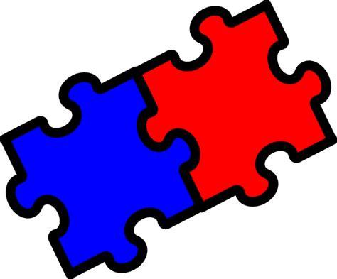 2 Puzzle Pieces - ClipArt Best