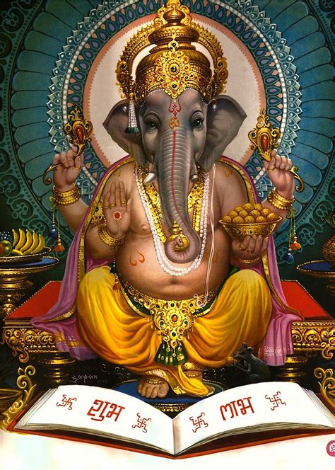 Magic Transistor | Ganesha painting, Ganesha art, Lord ganesha paintings