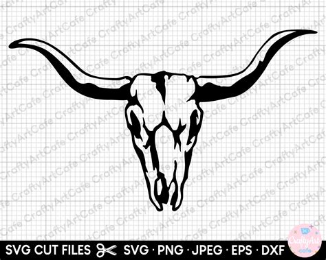 Bull Skull Svg Longhorn Skull Svg Longhorn Png Longhorn | lupon.gov.ph