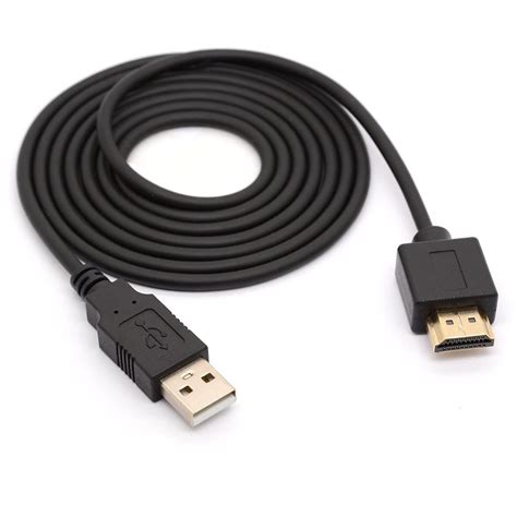 Buy HTGuoji USB to HDMI Adapter Cable Cord - USB 2.0 Type A Male to ...