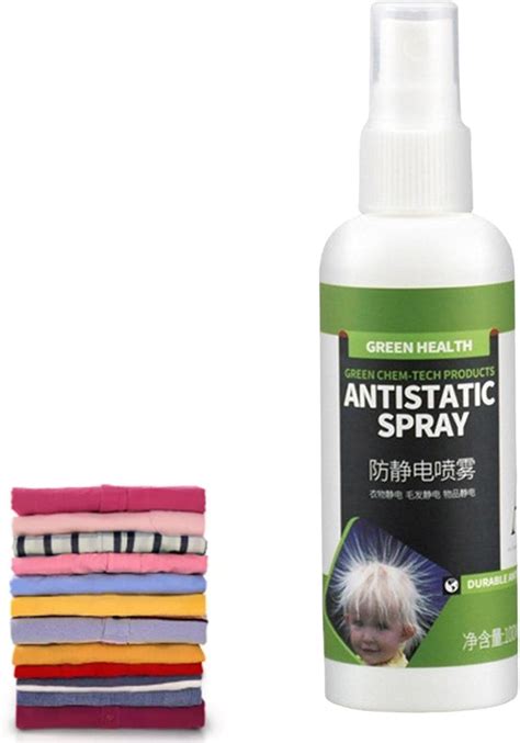 2 Pcs Anti Static Spray for Clothing | 100ml Static Schmatic for ...