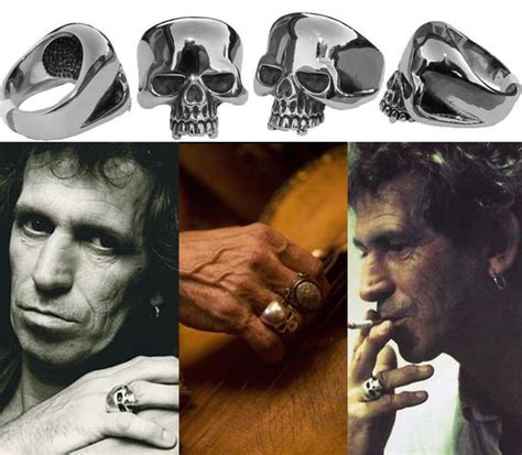 Keith Richards Skull Ring [Real Replica] 50% Off Today! - CrewSkull®