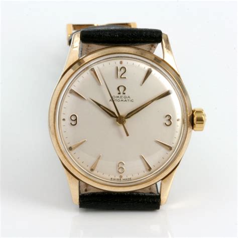 Buy 9ct Automatic vintage Omega watch from 1956 Sold Items, Sold Omega ...