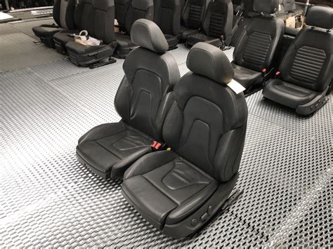 ***SOLD *** AUDI A4 B8 S-LINE FRONT LEATHER SEATS – PAIR - VolksAudi