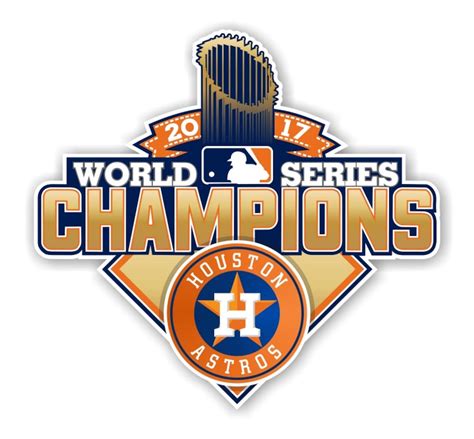 Houston Astros 2017 World Series Champions Decal | Etsy