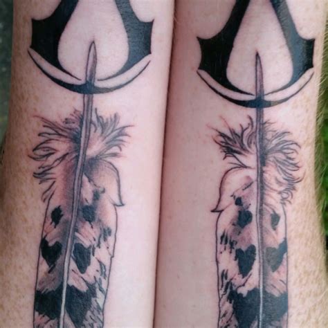 Tattoo uploaded by Quinton • #assassinscreed #feather # ...