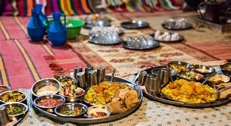 Traditional Bedouin meal | Land of Tents