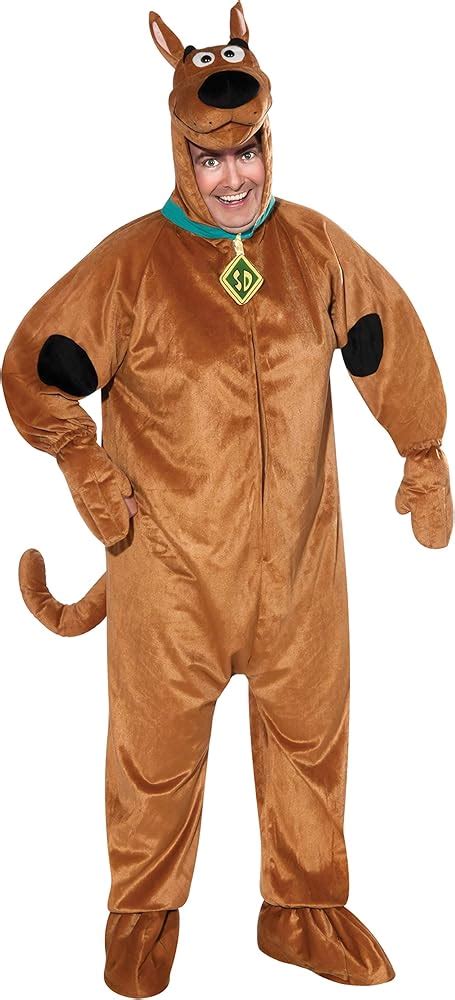 Rubie's Scoob! Adult Unisex Scooby Doo Jumpsuit Halloween Costume ...