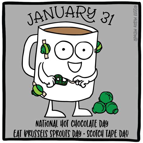 January 31 (every year): National Hot Chocolate Day; Eat Brussels ...